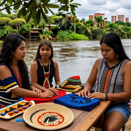 Artesanato Indígena e Ribeirinho em Macapá: Uma Viagem Cultural Artesanato Indígena e Ribeirinho em Macapá: Uma Viagem Cultural
