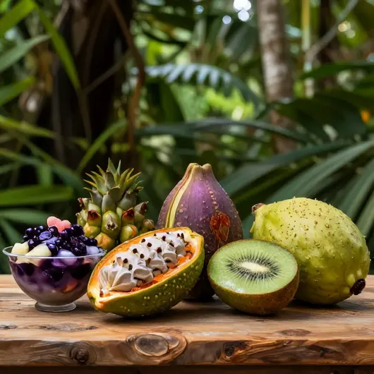 Explorando as Frutas Amazônicas: Delícias da Região de Macapá