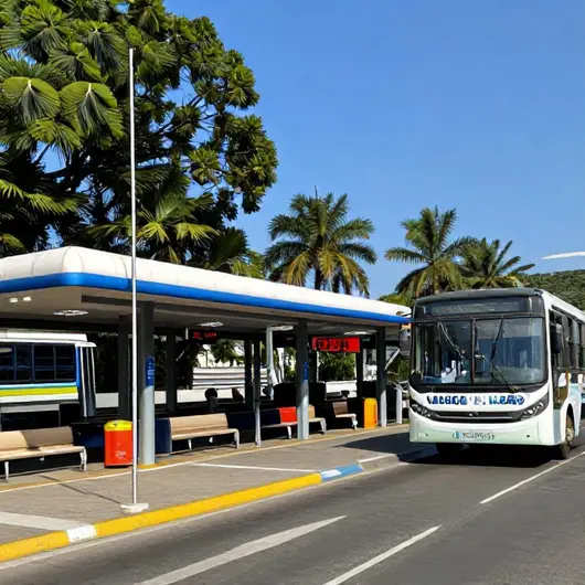 Conheça o Terminál de ônibus da linha Macapá/Mazagão Conheça o Terminál de ônibus da linha Macapá/Mazagão