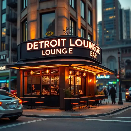 Descubra o Detroit Lounge Bar