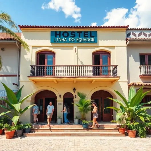 Descubra o Hostel Linha do Equador
