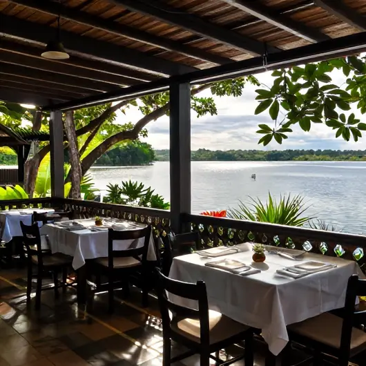 Experimente o Sabor do Restaurante do Lago