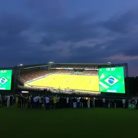 Segundo jogo do Brasil terá telões em Macapá jogo do Brasil em Macapá